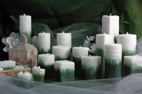 Gardenia Flower Candles